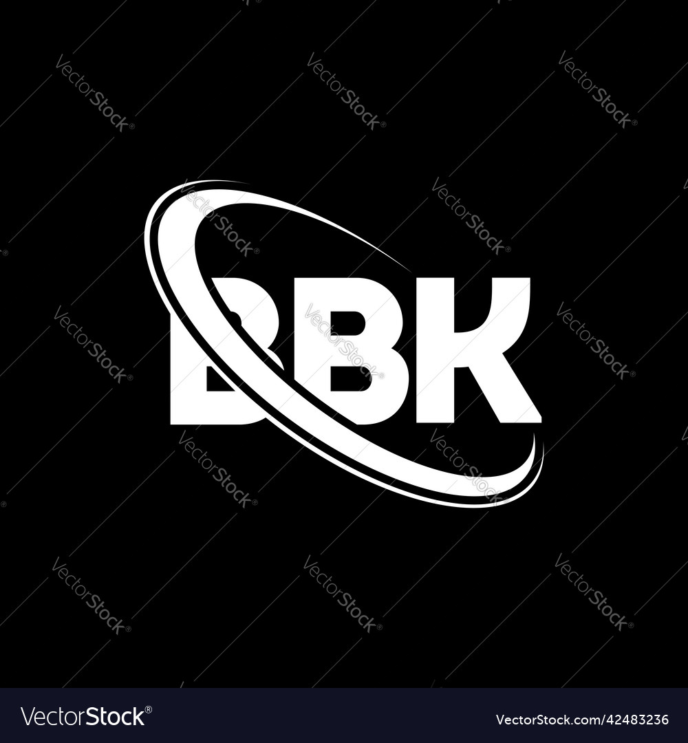 Bbk Logo Letter Design Royalty Free Vector Image