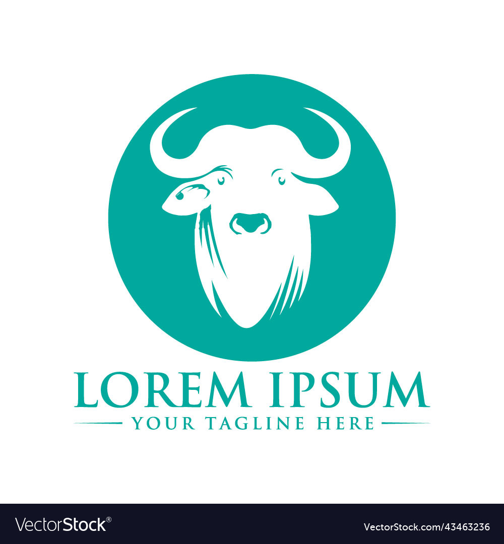 Modernes Bull Logo Design