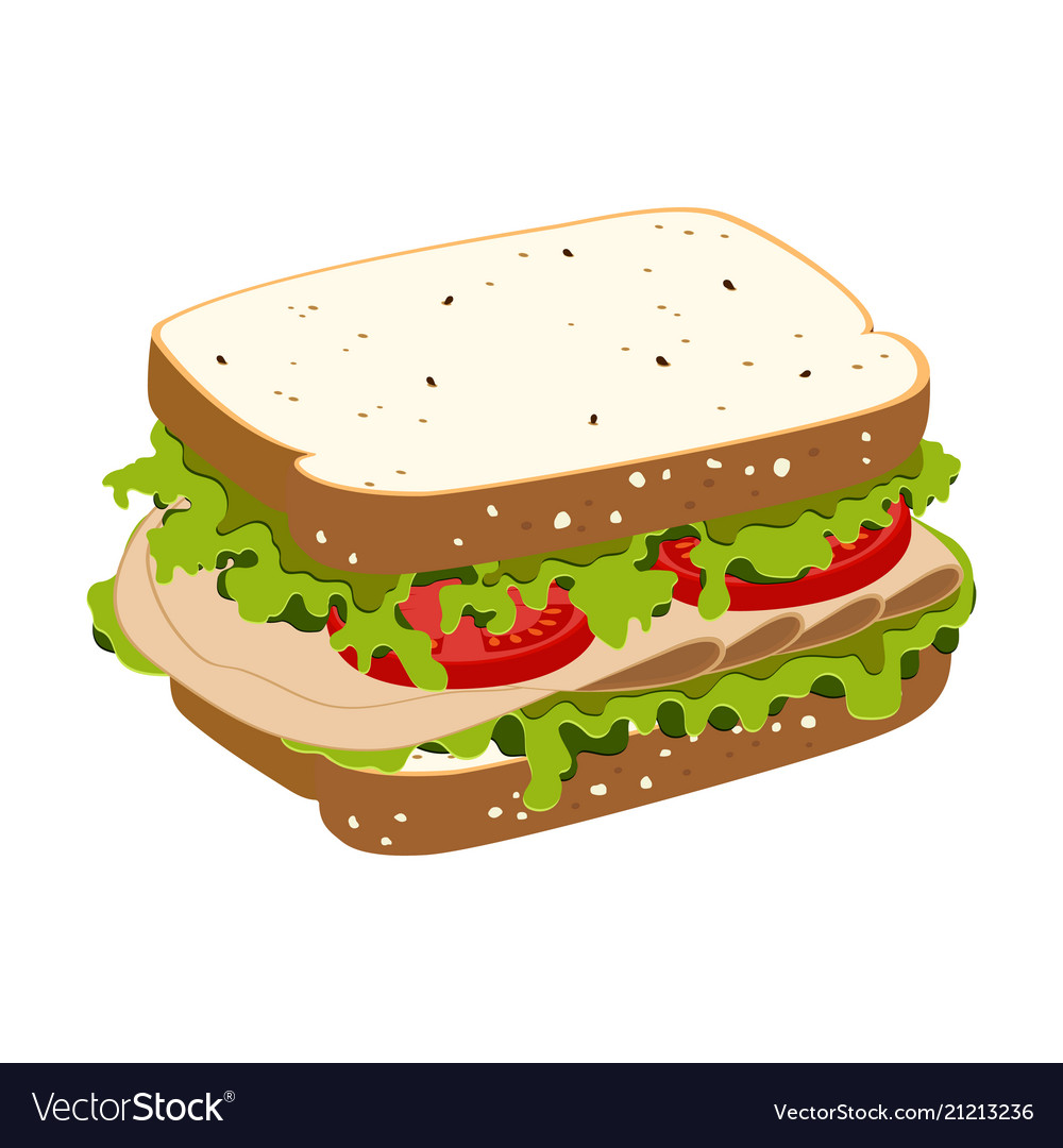 Sandwich with ham