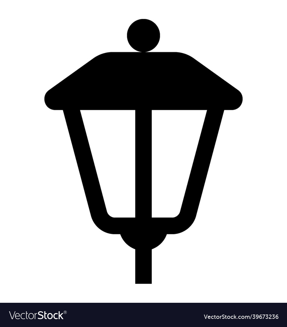 Street light Royalty Free Vector Image - VectorStock