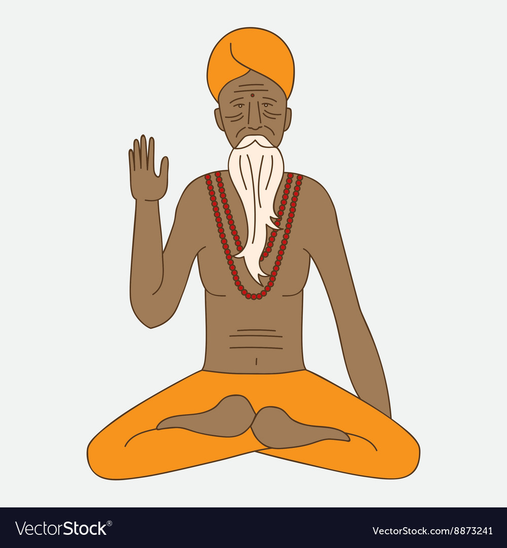 outline-yoga-meditating-sadhu-logo-asia-hinduism-vector-image