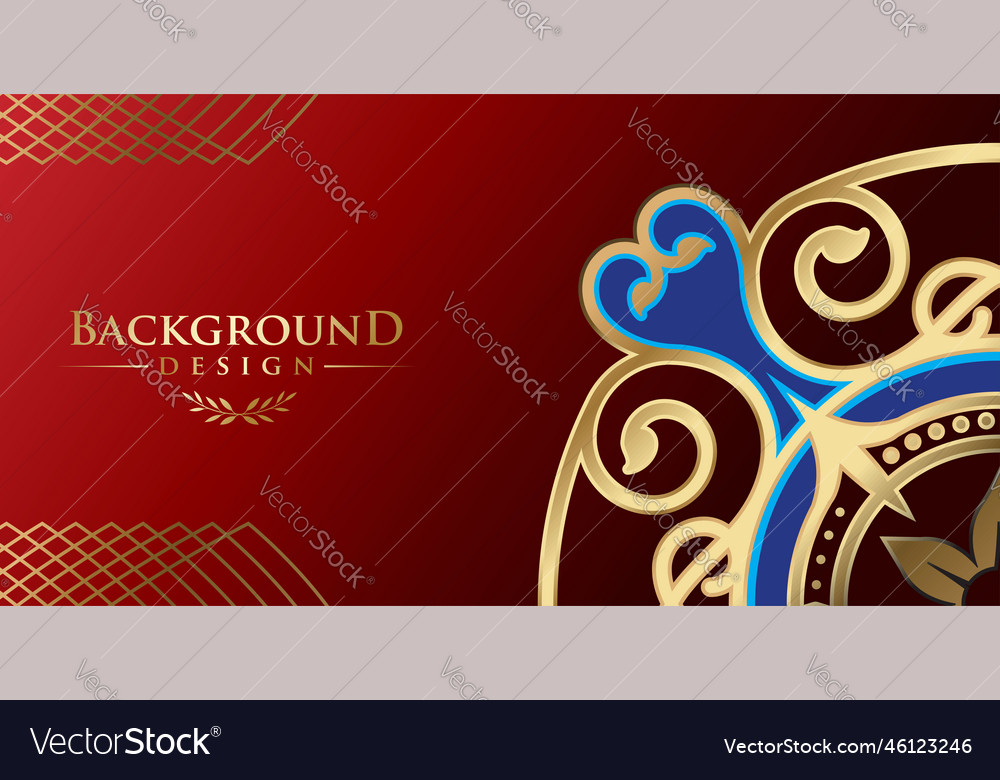 Abstract background with ornament Royalty Free Vector Image