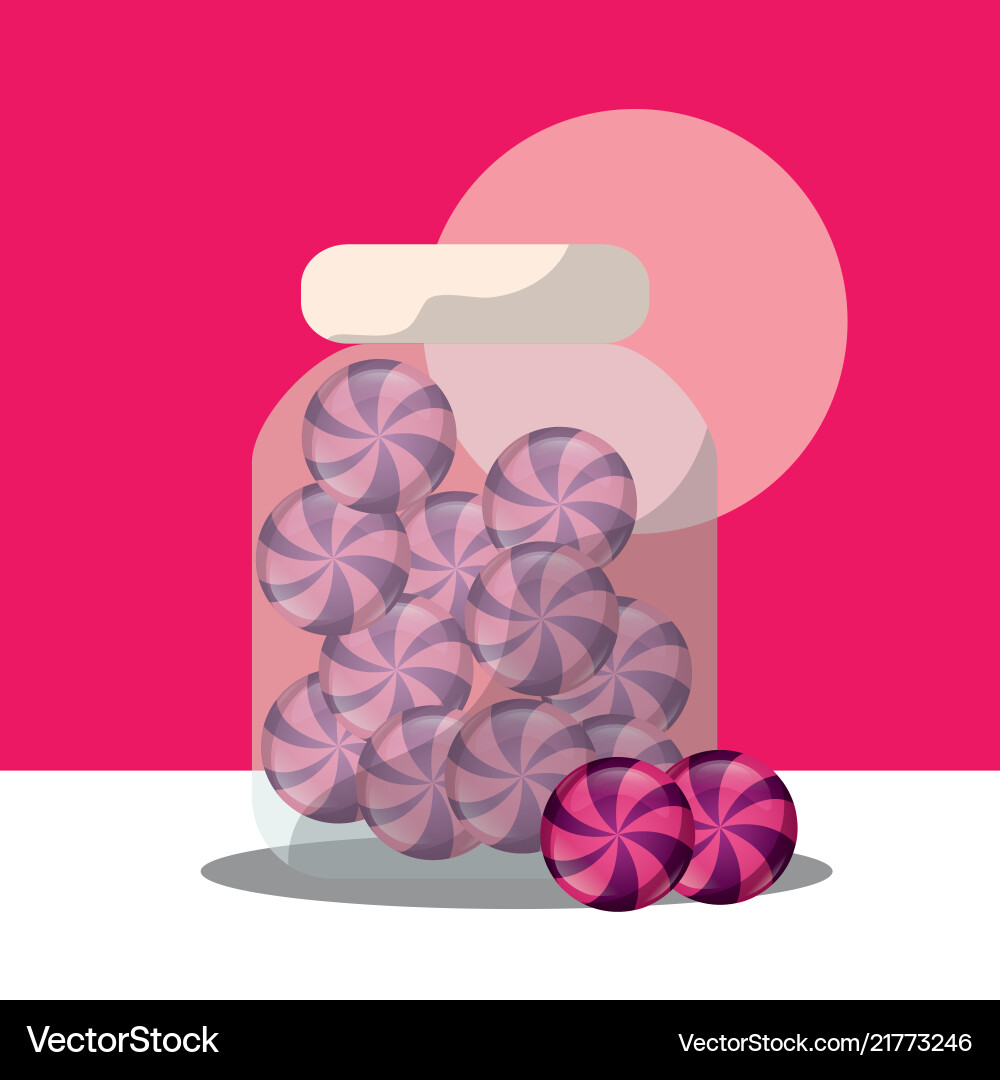 Sweet candy concept Royalty Free Vector Image - VectorStock
