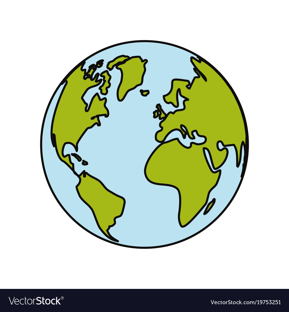 Globe Royalty Free Vector Image - VectorStock