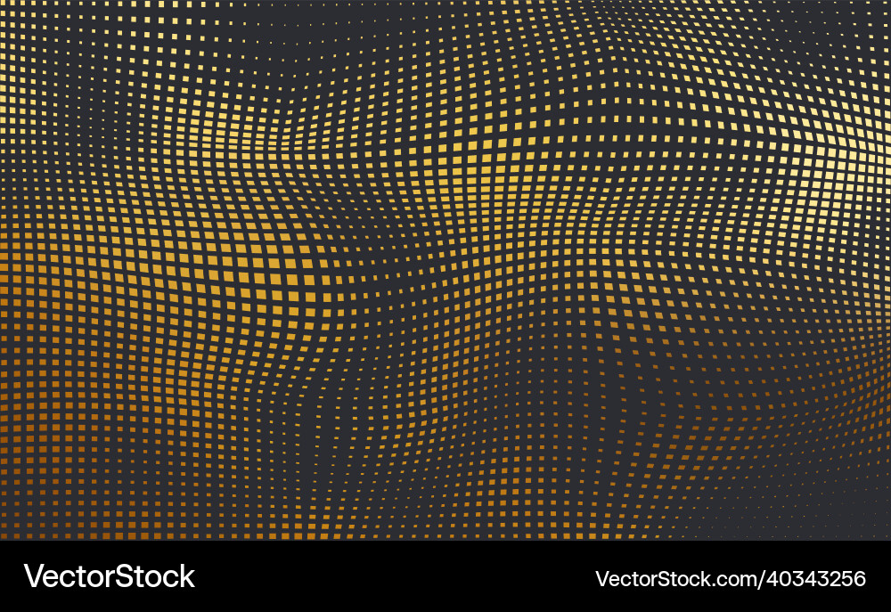 Abstract wave mosaic Royalty Free Vector Image