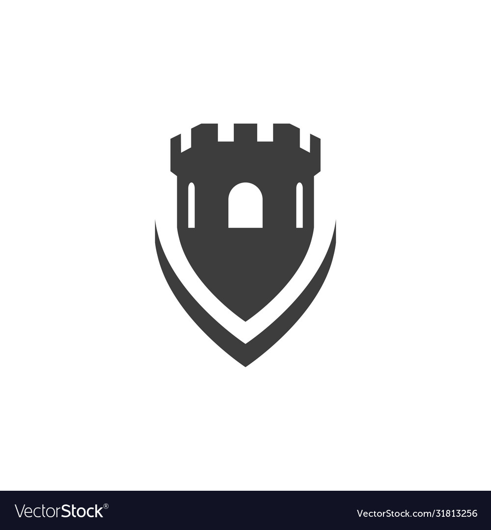 Castle icon Royalty Free Vector Image - VectorStock