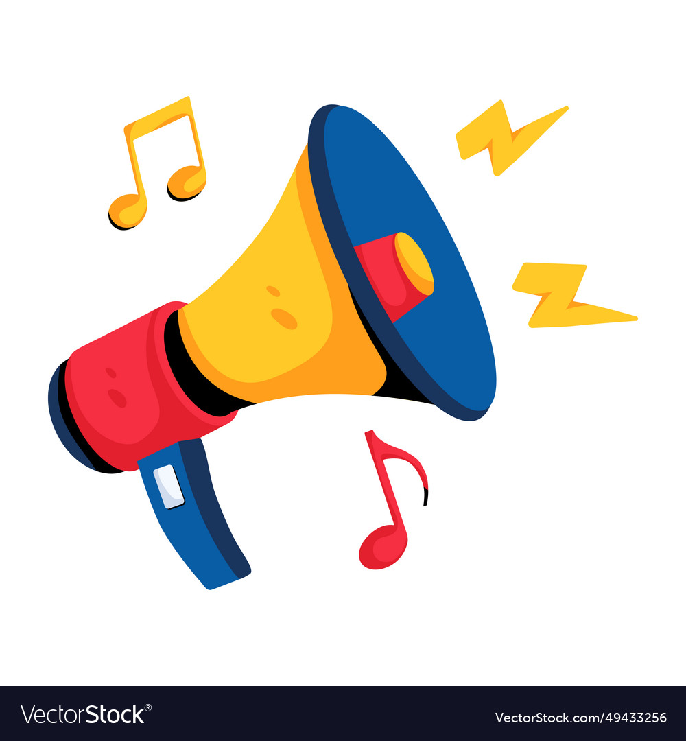 Music promotion Royalty Free Vector Image - VectorStock