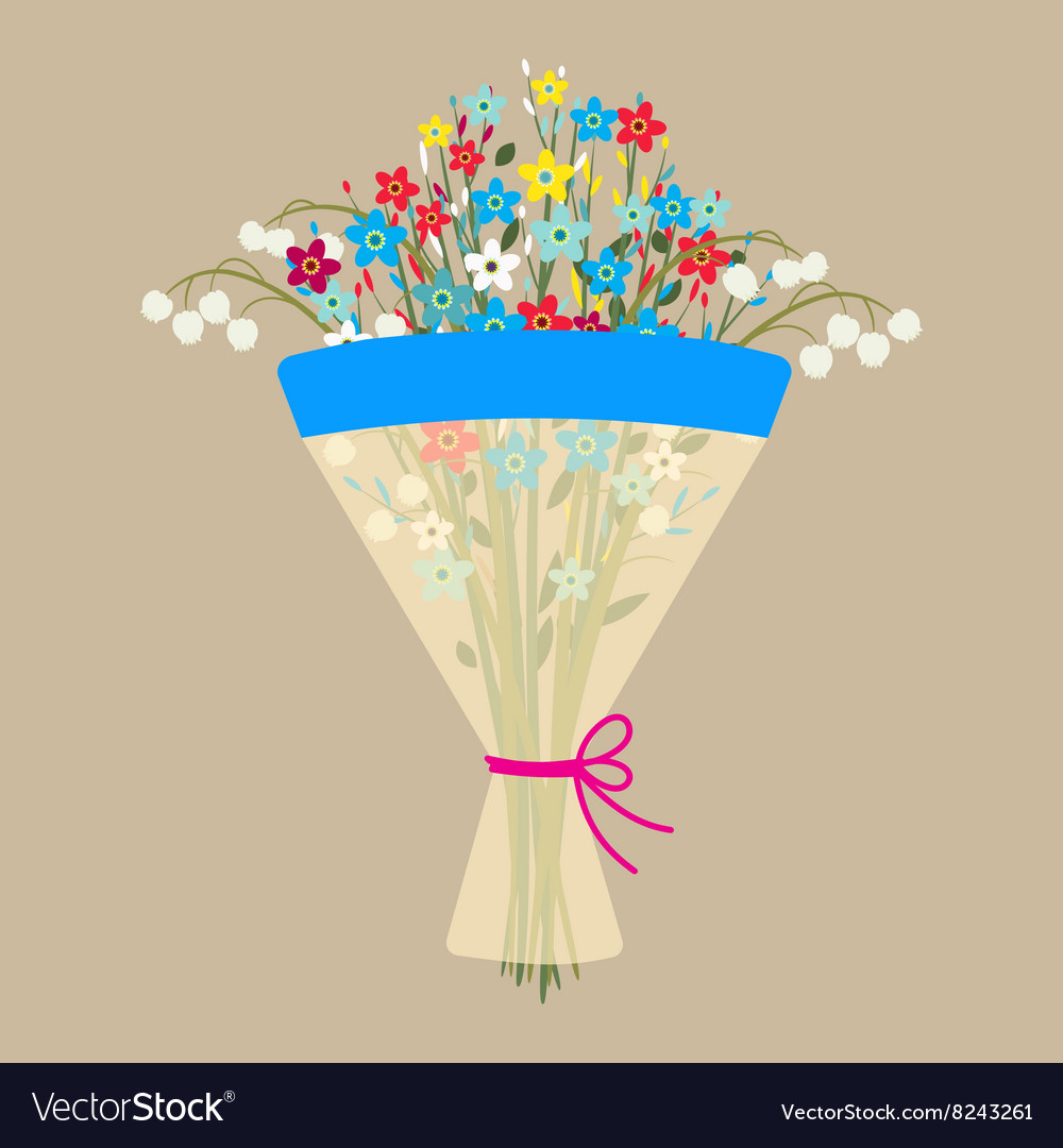 Cute bouquet of flowers