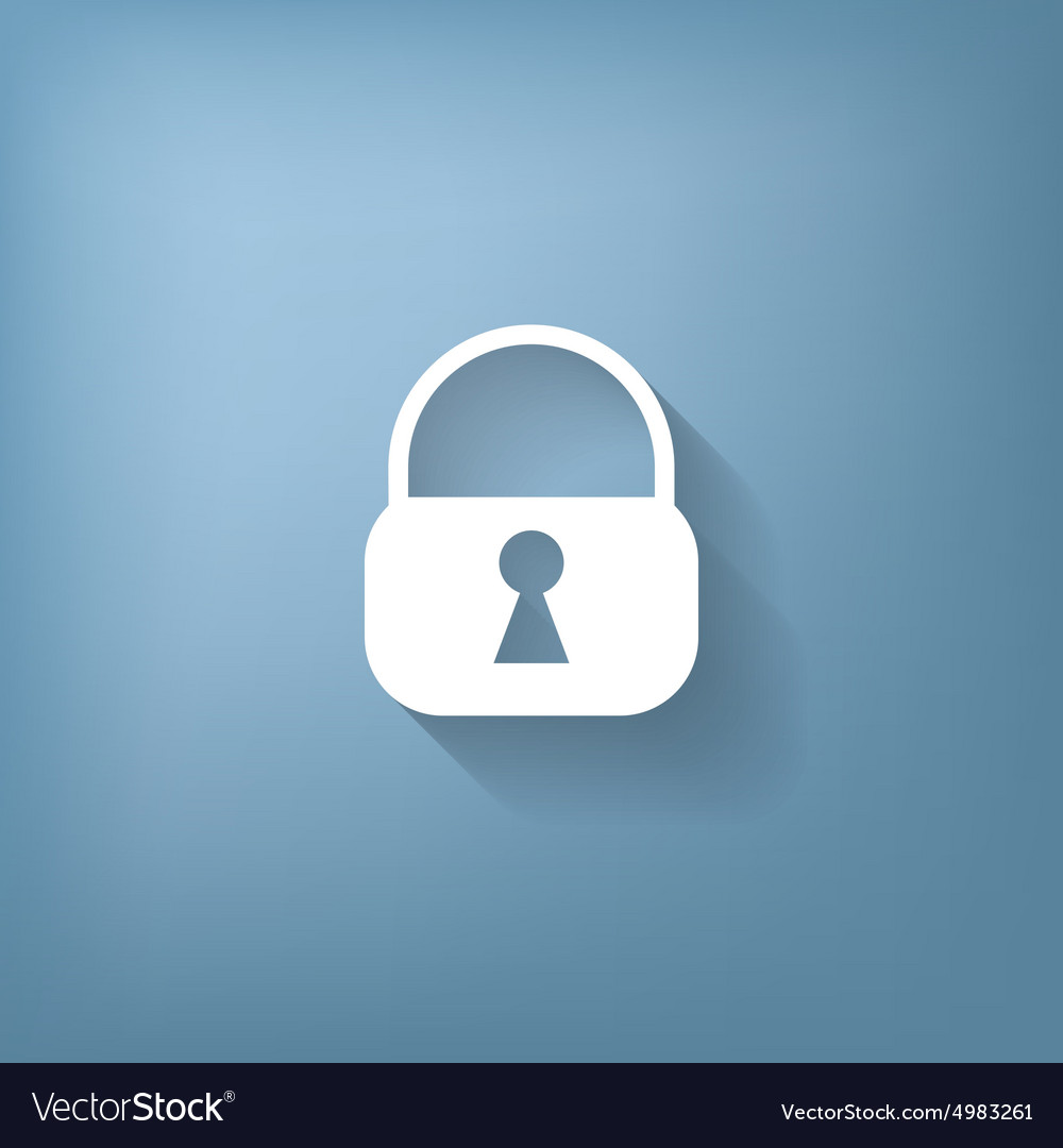 Padlock Royalty Free Vector Image - VectorStock