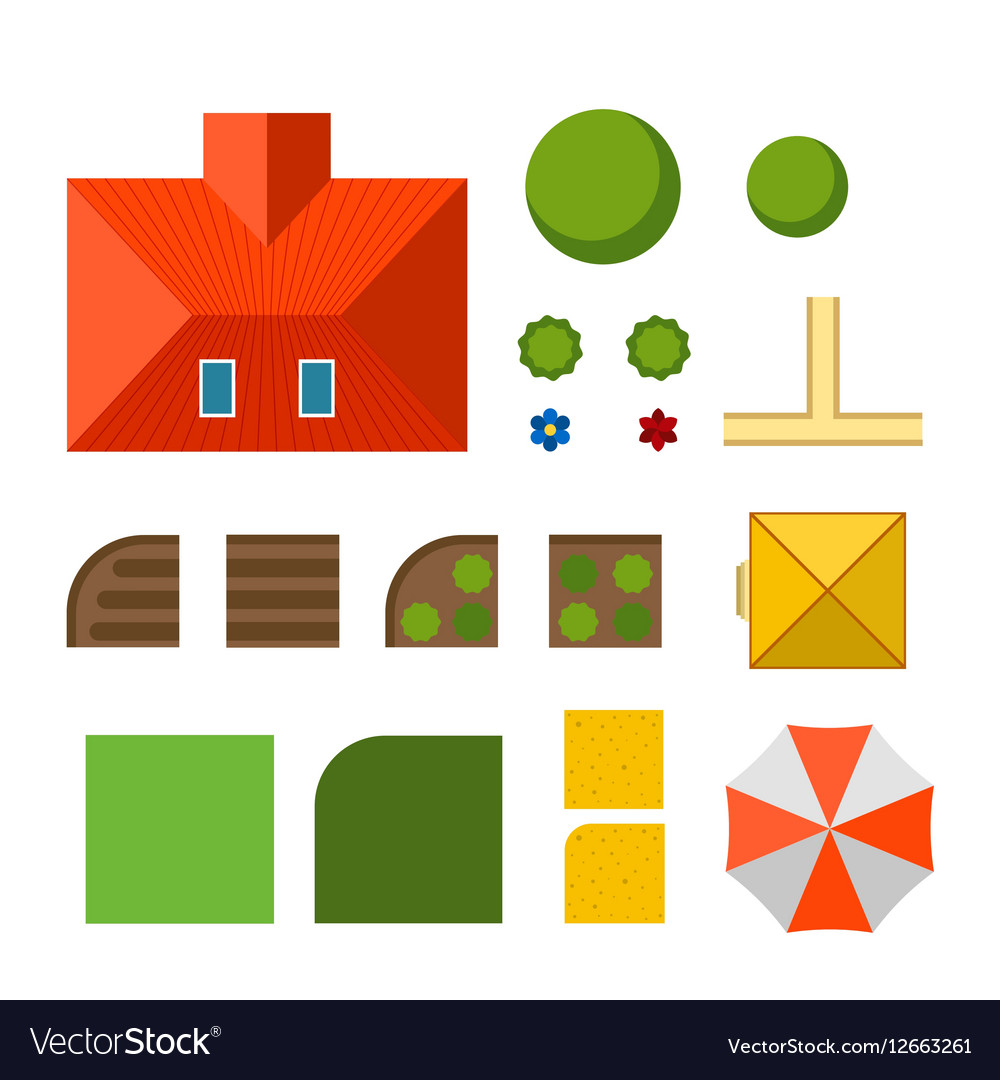 Plan of private house