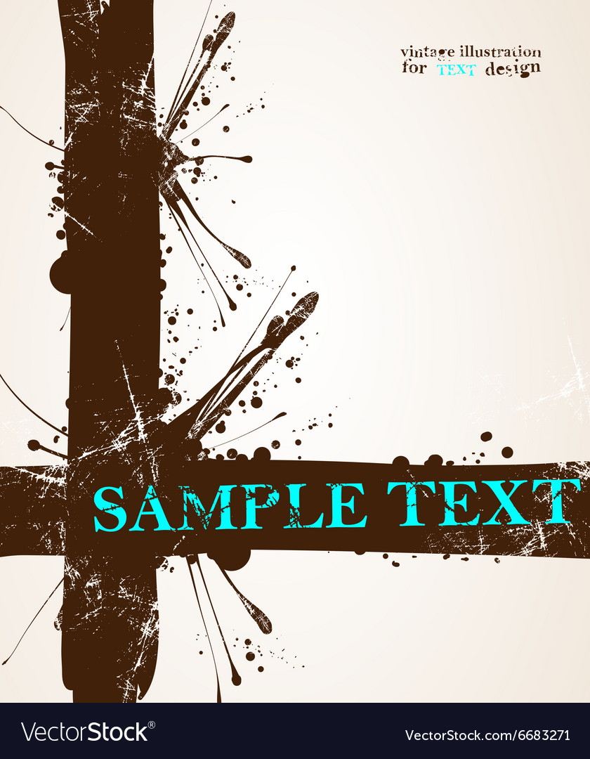 Grunge splatter background