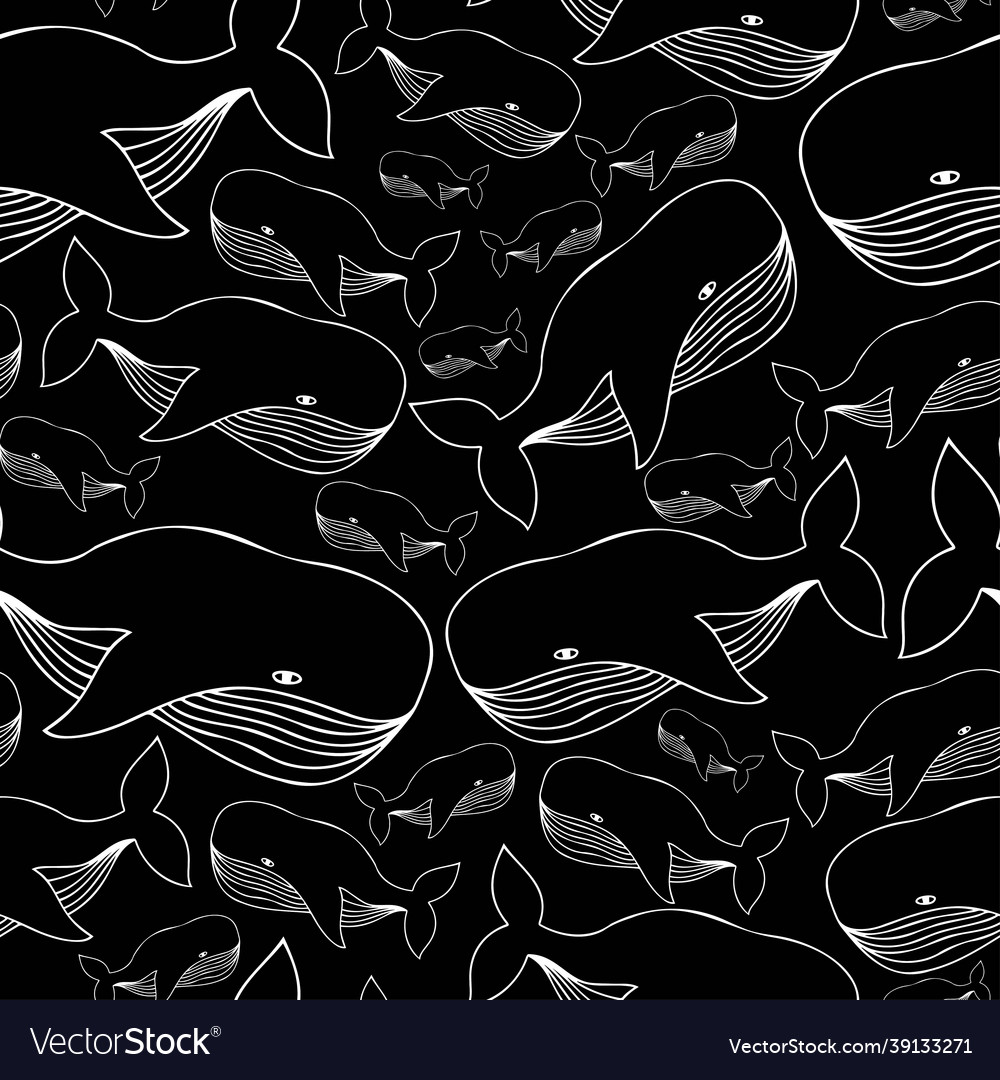 Seamless black and white lined Royalty Free Vector Image