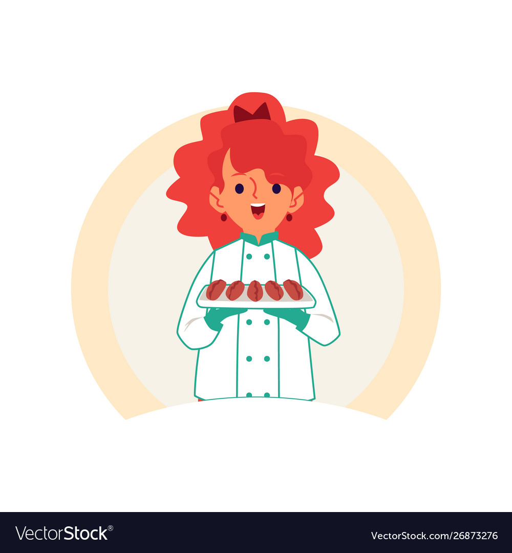 Little caucasian redheaded girl carries or keeps