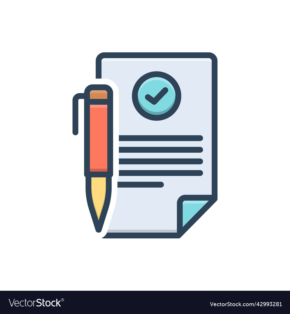 Contracting Royalty Free Vector Image - VectorStock