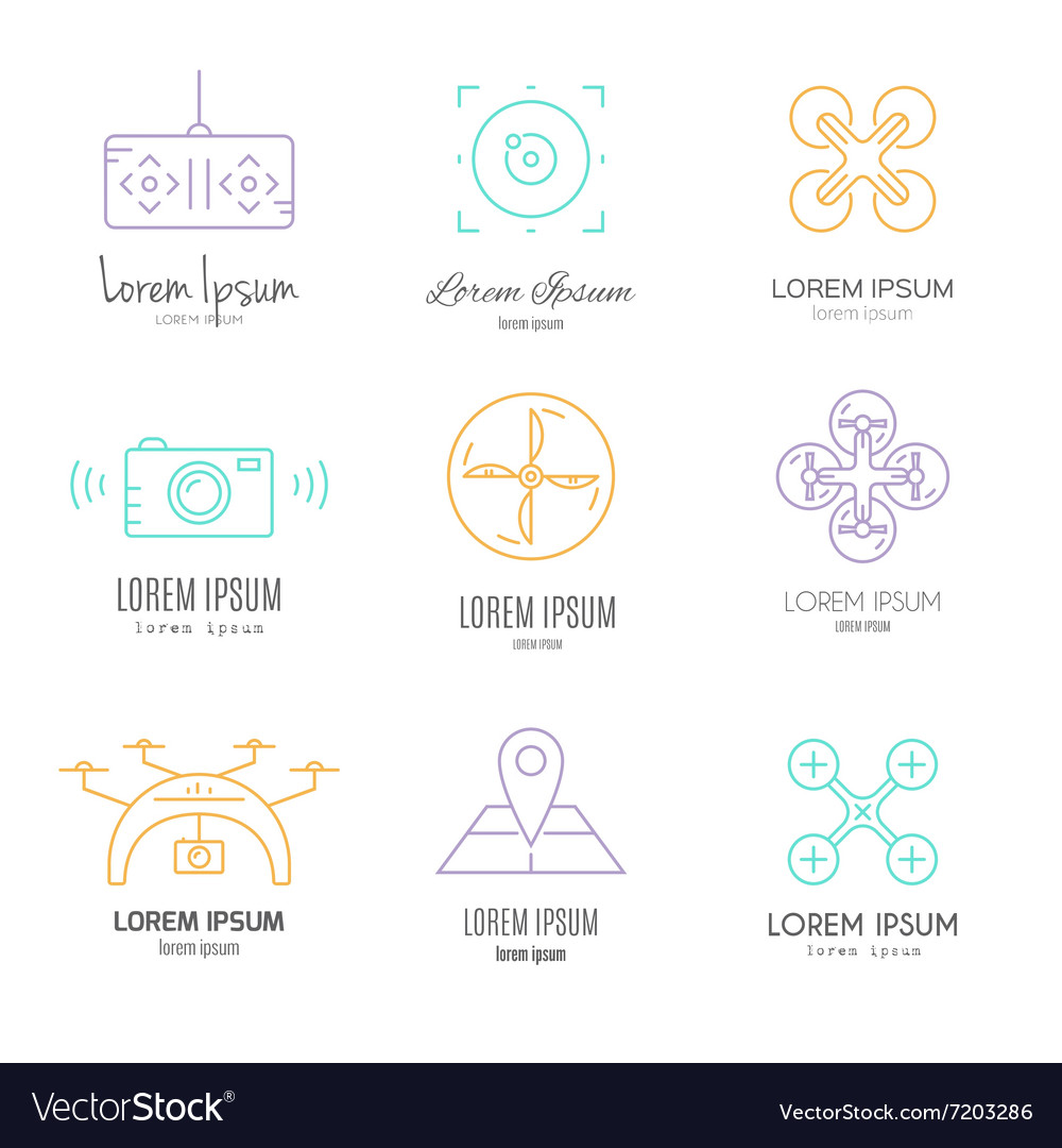 Drone logotypes