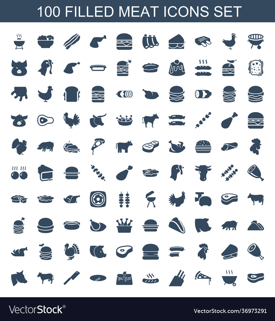 Meat icons