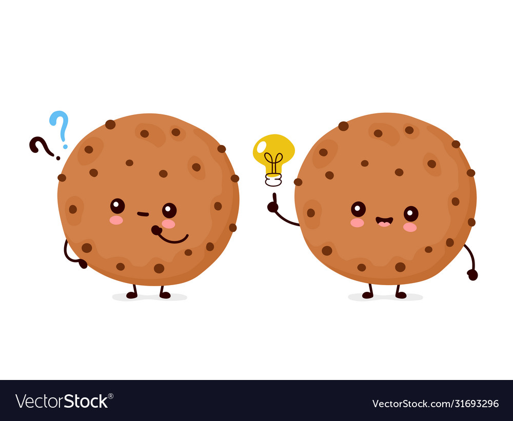 Cute Chocolate Chip Cookie Clipart 1146