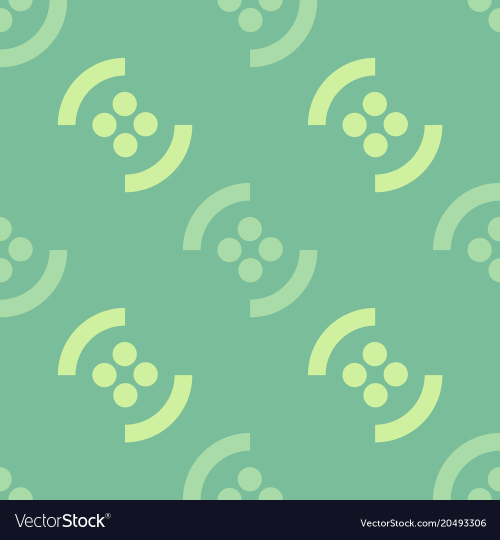 Graphic fruit seamless pattern