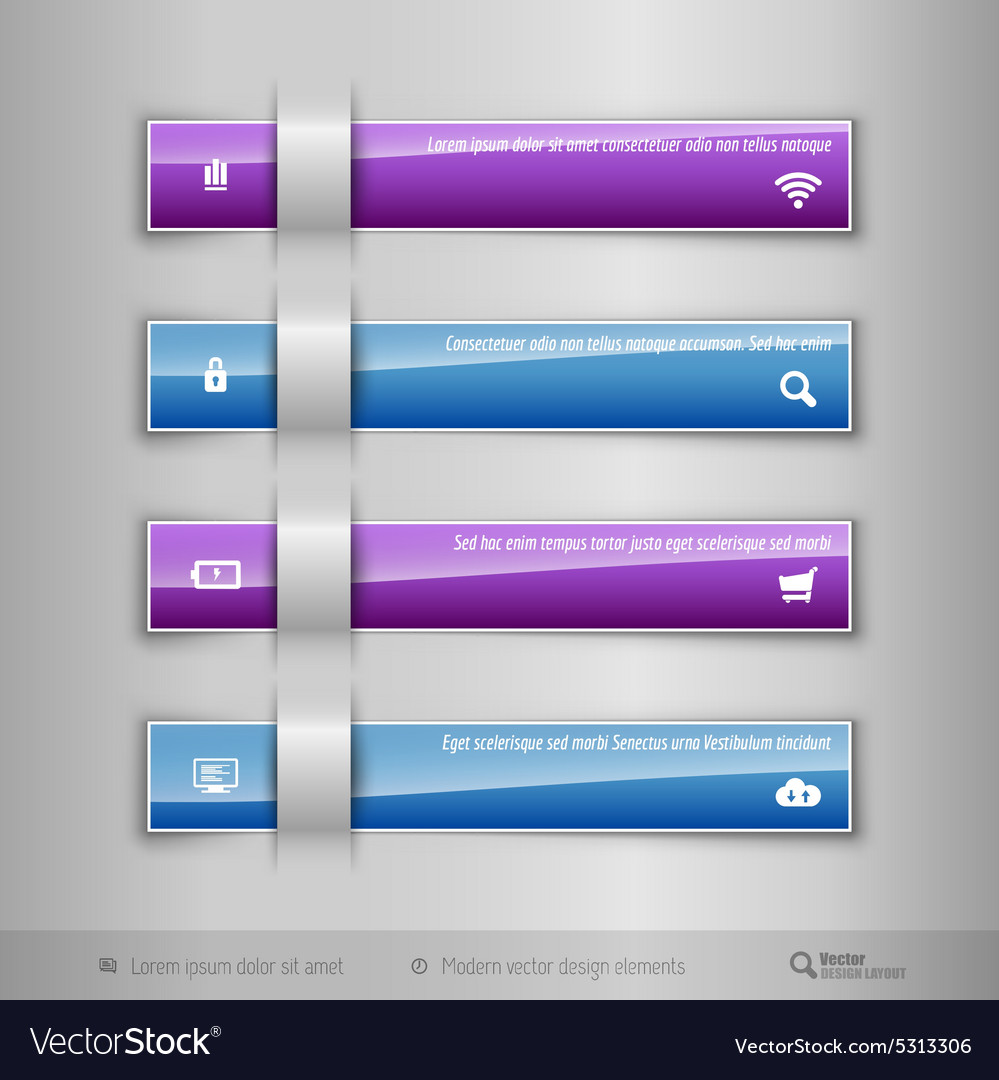 modern business tabs infographics template for