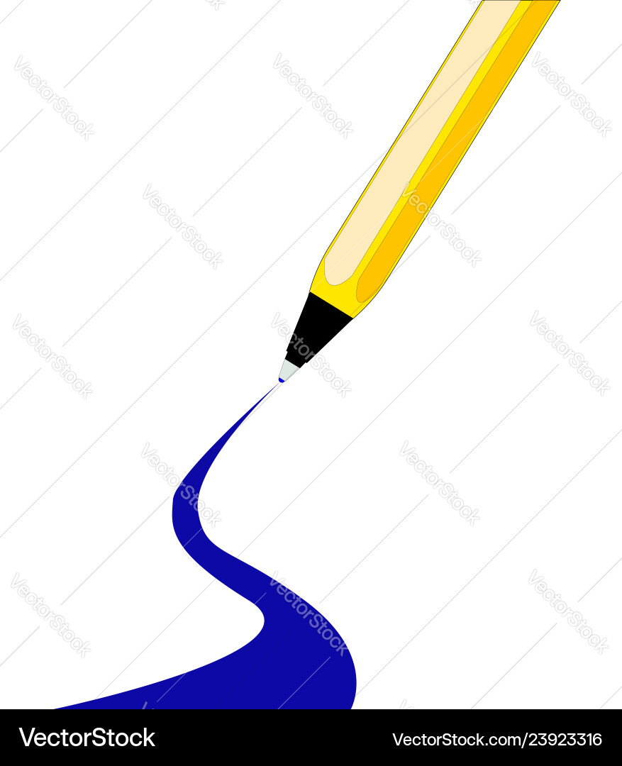 Ball point Royalty Free Vector Image - VectorStock