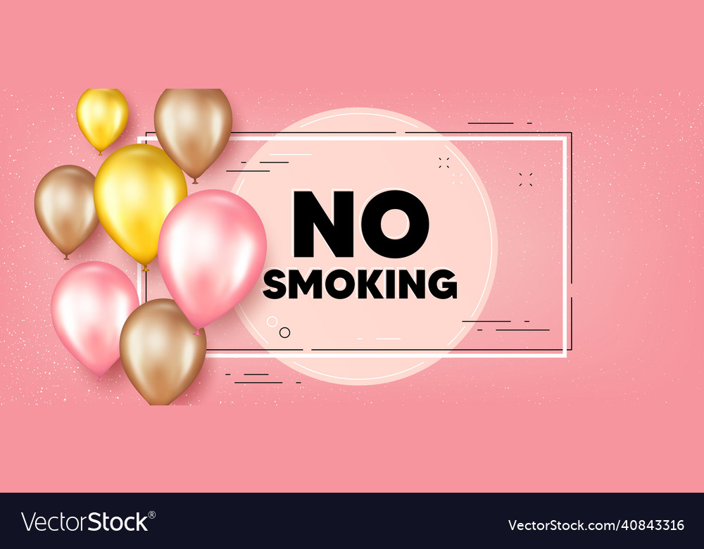 No Smoking Banner Stop Smoke Sign Royalty Free Vector Image 9048