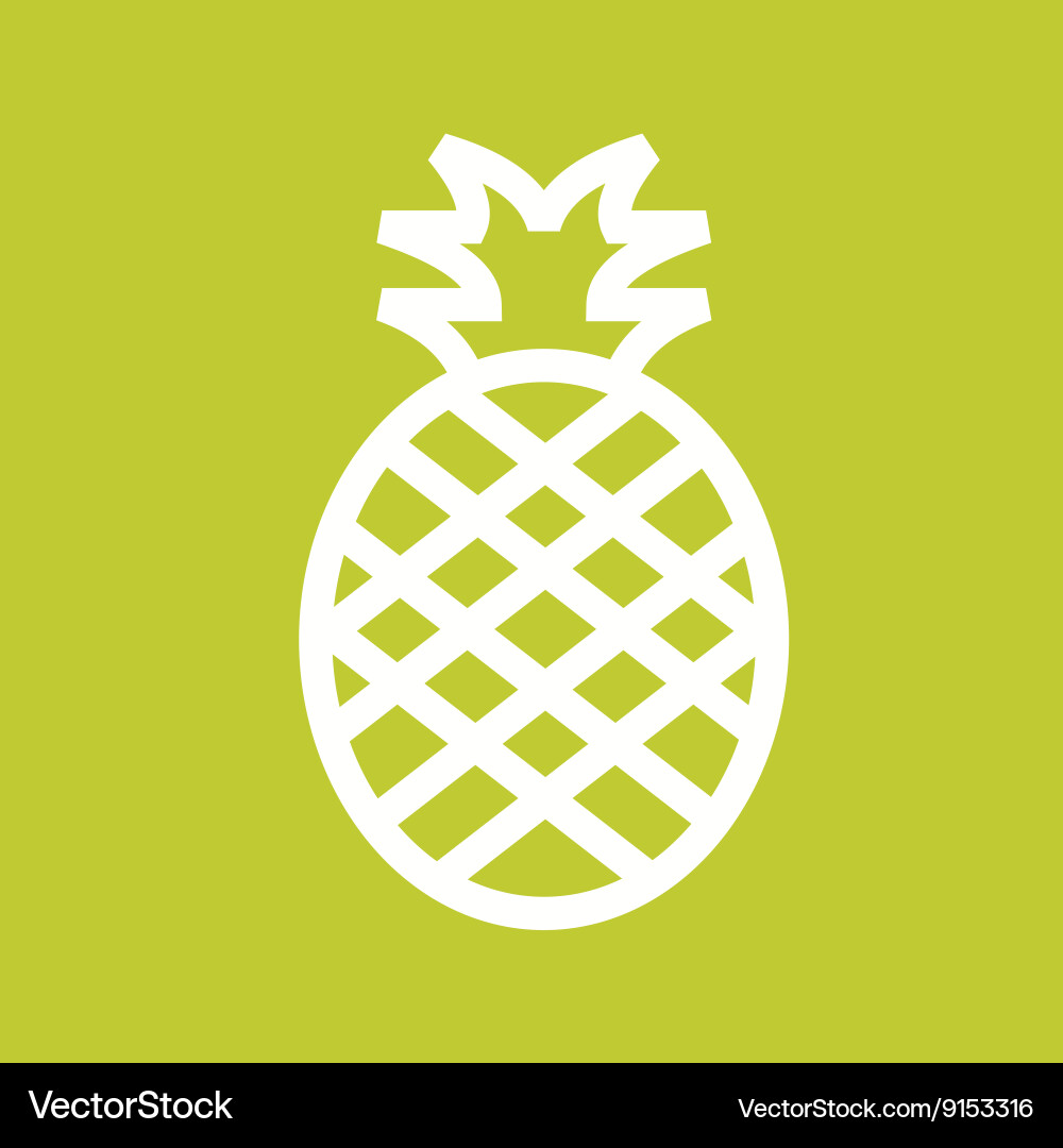 Pineapple Royalty Free Vector Image - VectorStock