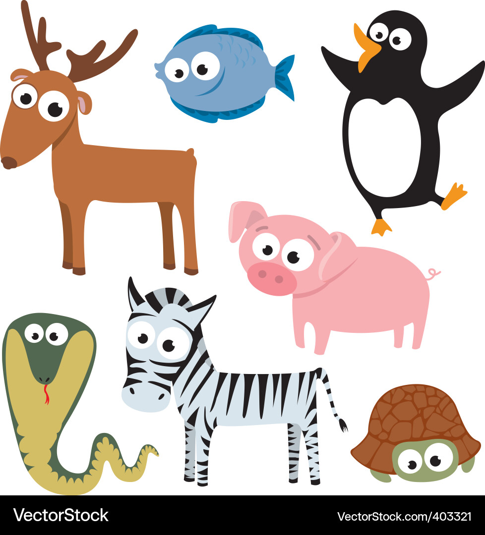 Animals Royalty Free Vector Image - VectorStock