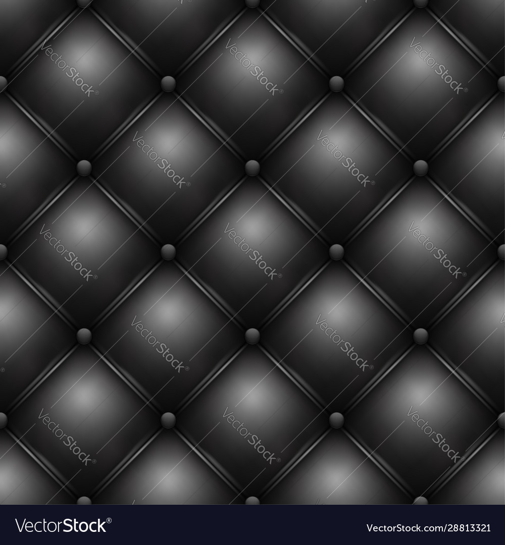 Black Oned Leather Upholstery Pattern Texture Vector Image Pattern Texture Vector Image