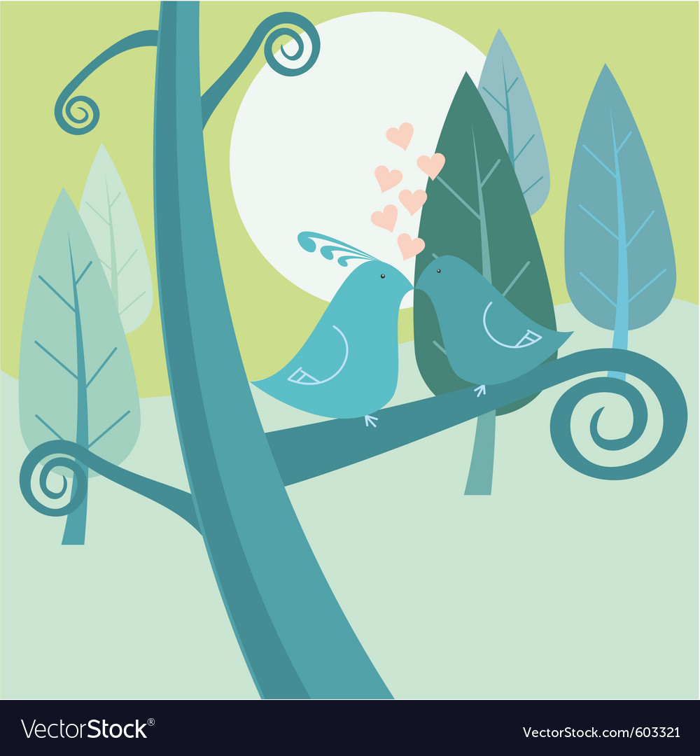 Nature birds Royalty Free Vector Image - VectorStock