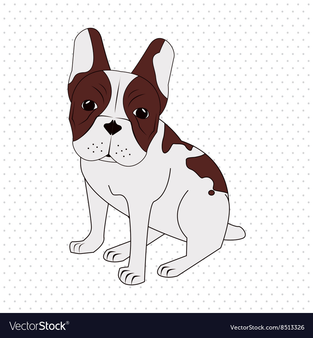 French bulldog design pet and animal concept