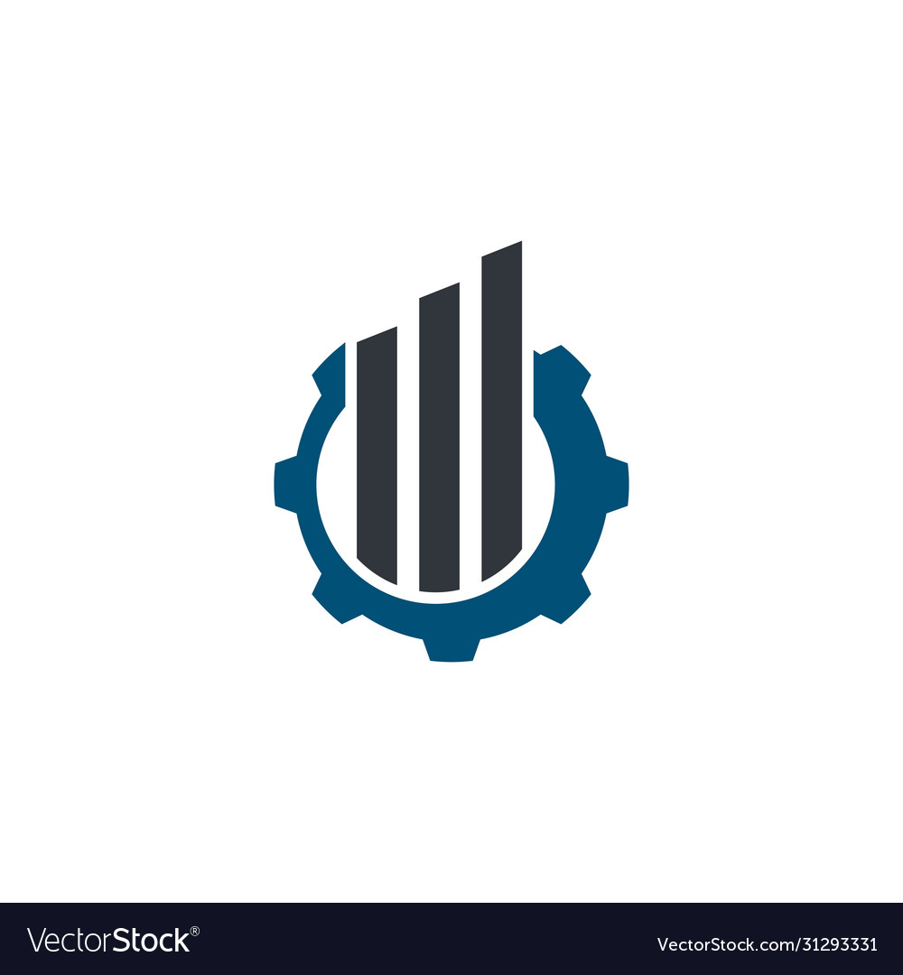 Financial Business Icon Royalty Free Vector Image