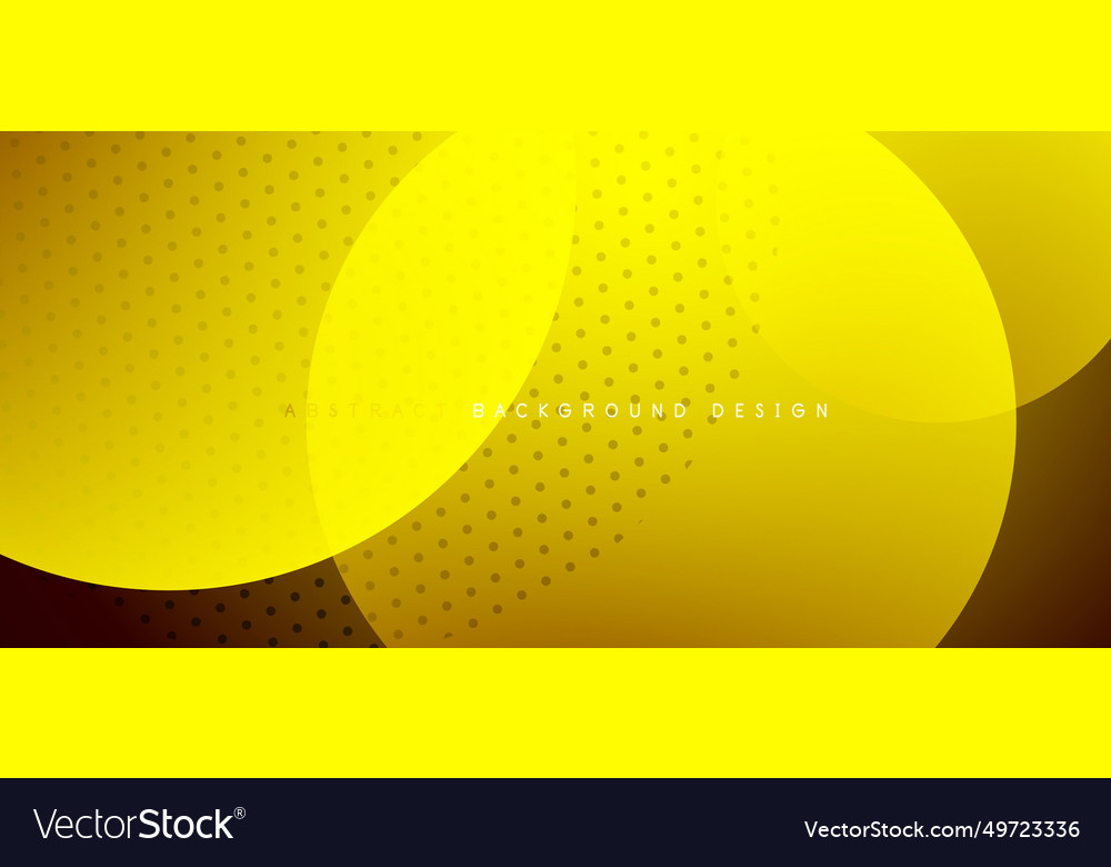 Abstract tech circles background Royalty Free Vector Image