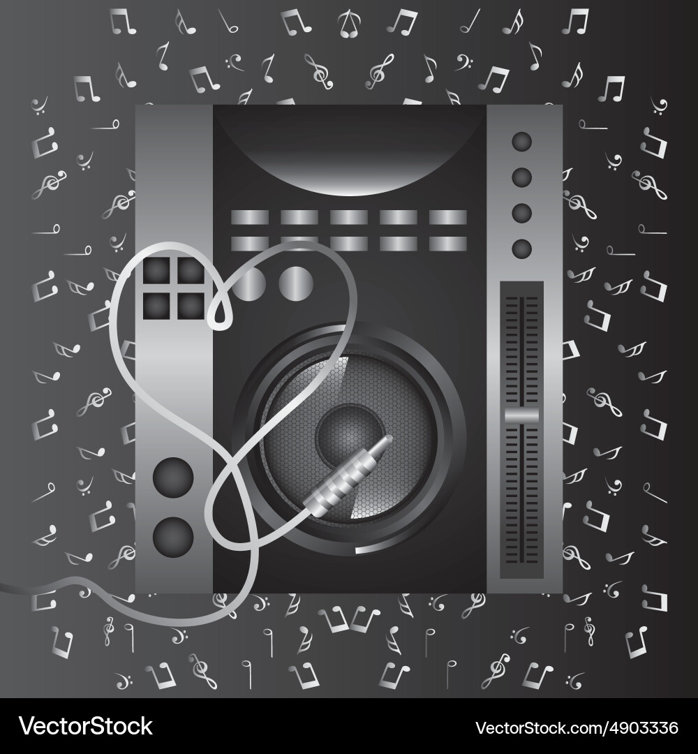 Music concept Royalty Free Vector Image - VectorStock