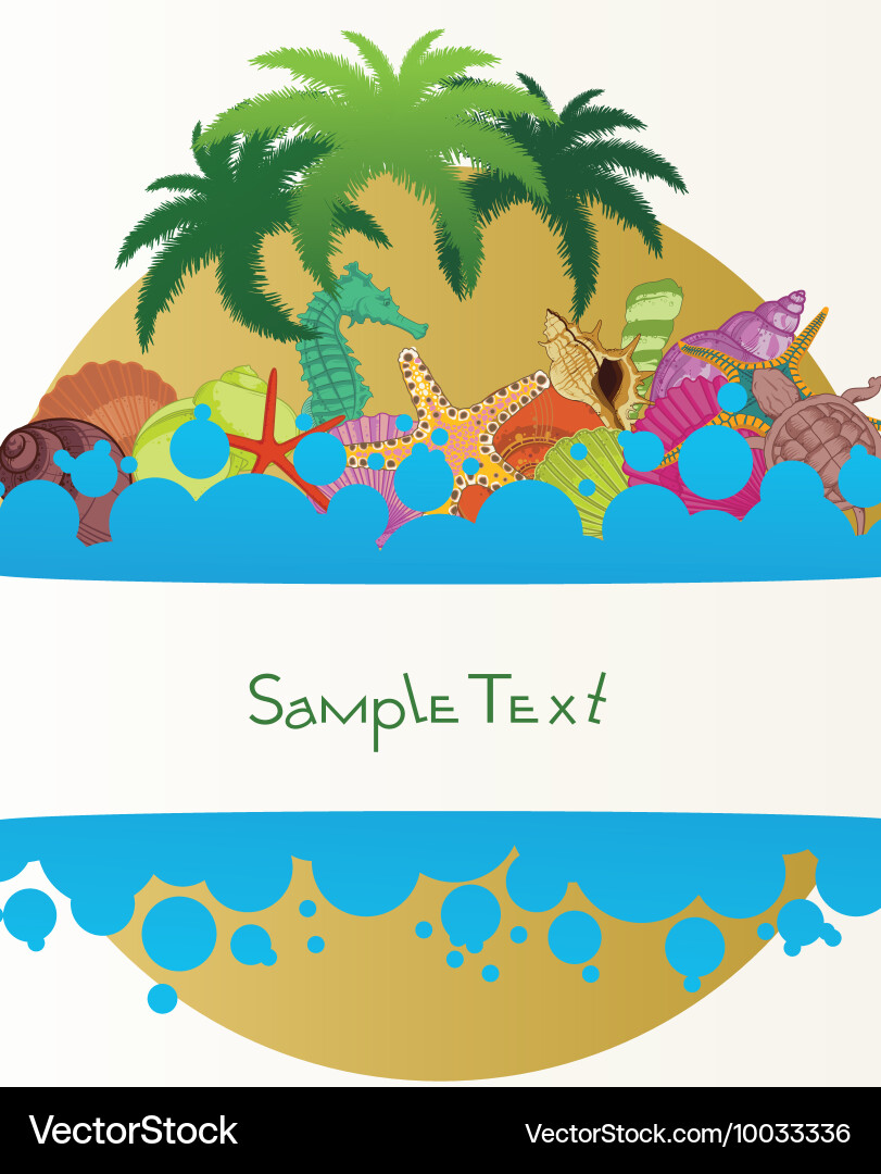 Summer Royalty Free Vector Image - VectorStock