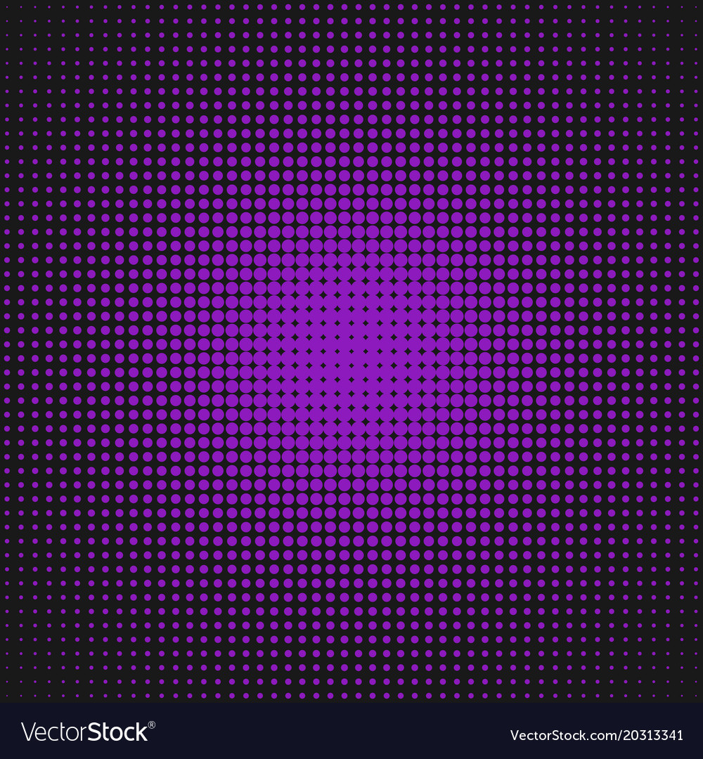 Geometric abstract halftone dot pattern Royalty Free Vector