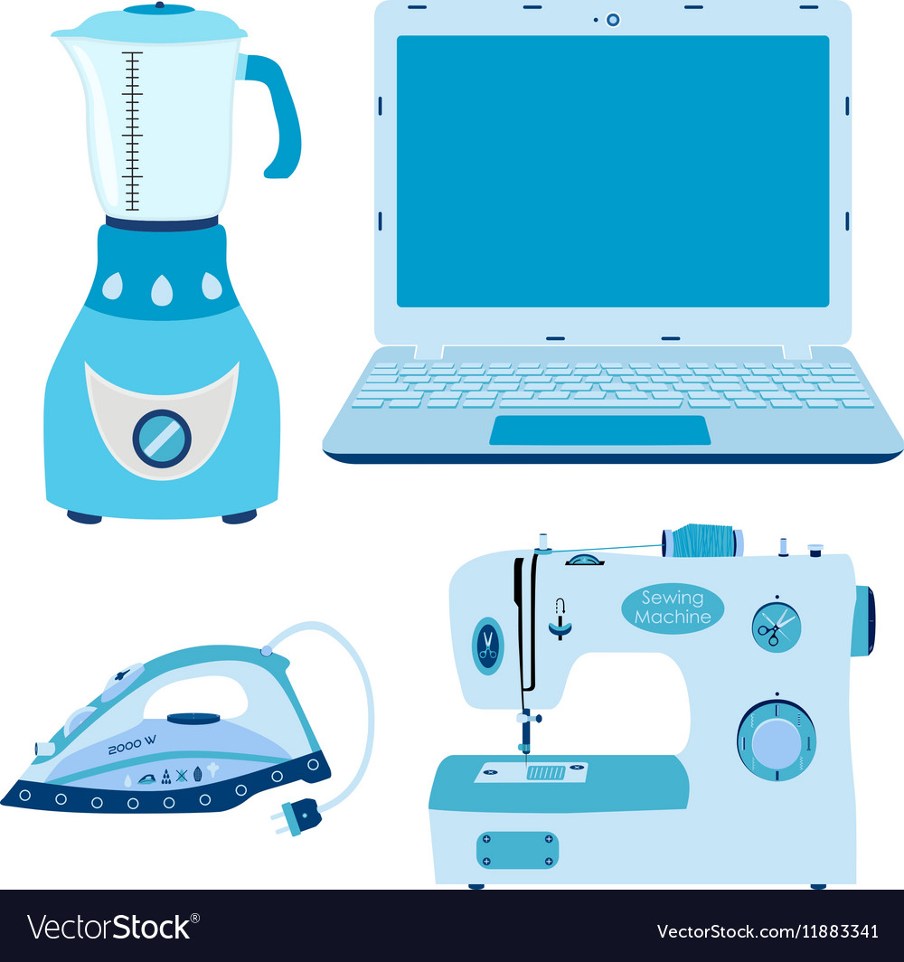 set-of-home-appliances-image-royalty-free-vector-image