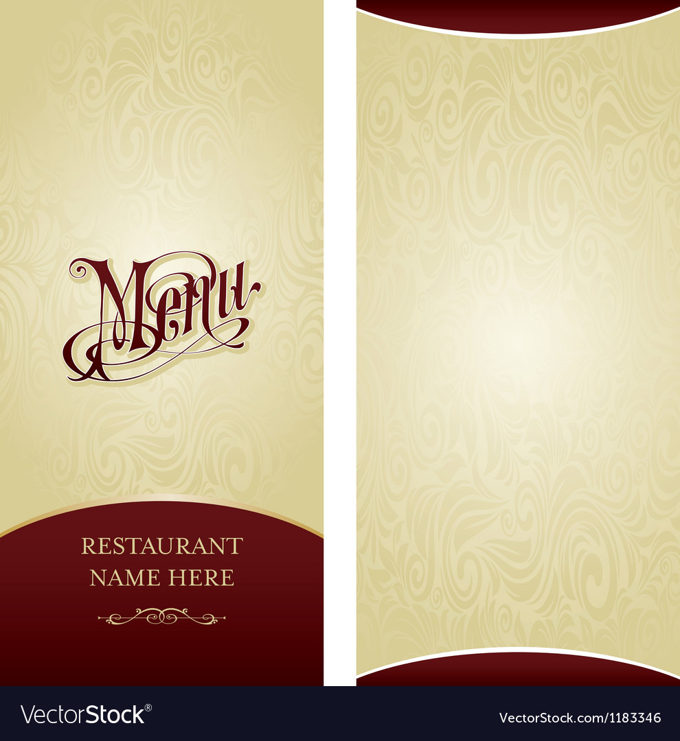 Menu Design Templates Template Collections