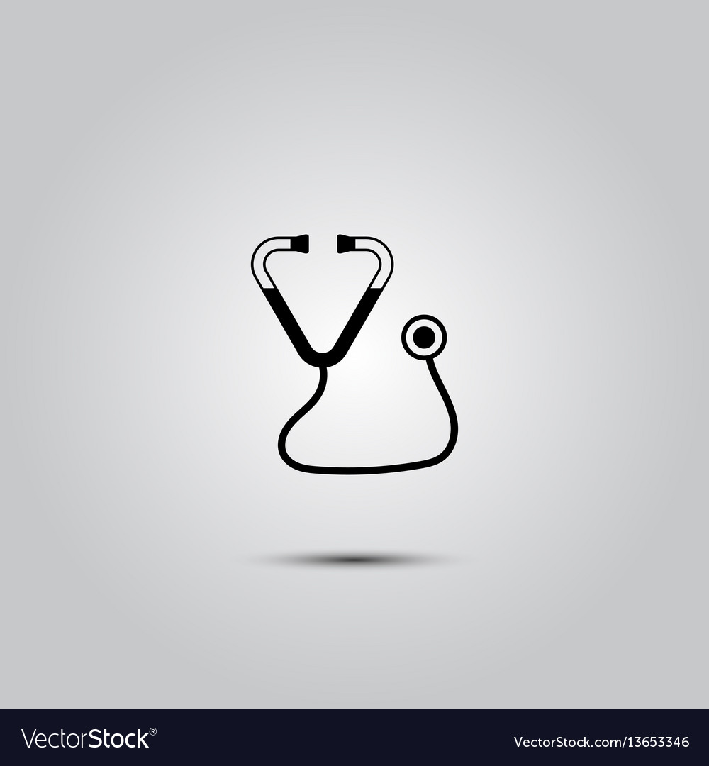 Stethoscope icon Royalty Free Vector Image - VectorStock