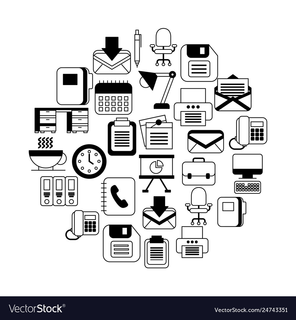 Business office supplies equipment applications