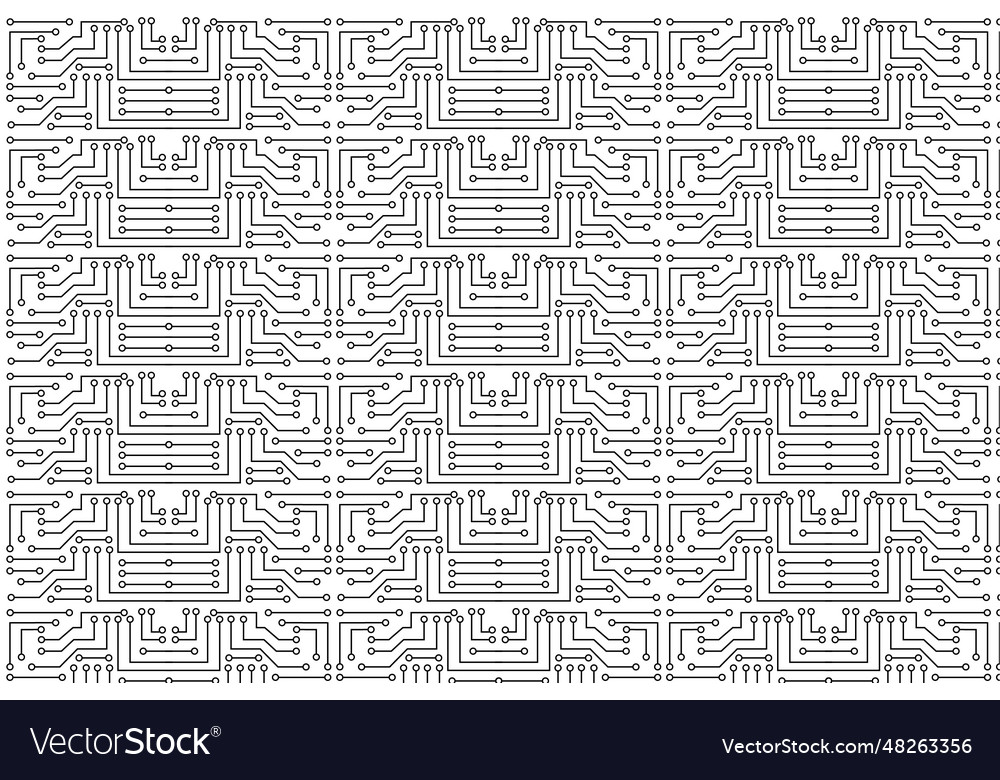 Abstract electronic circuit pattern Royalty Free Vector