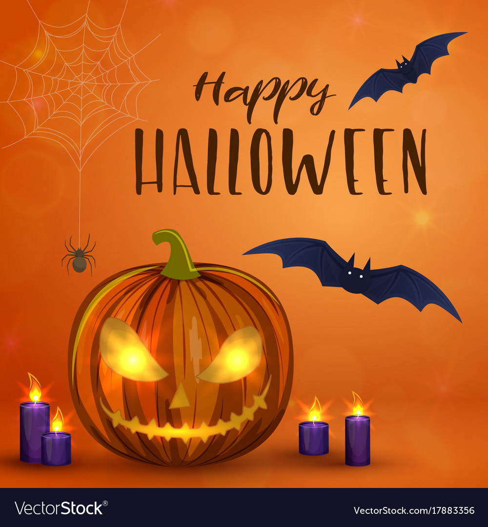 Scary halloween Royalty Free Vector Image - VectorStock