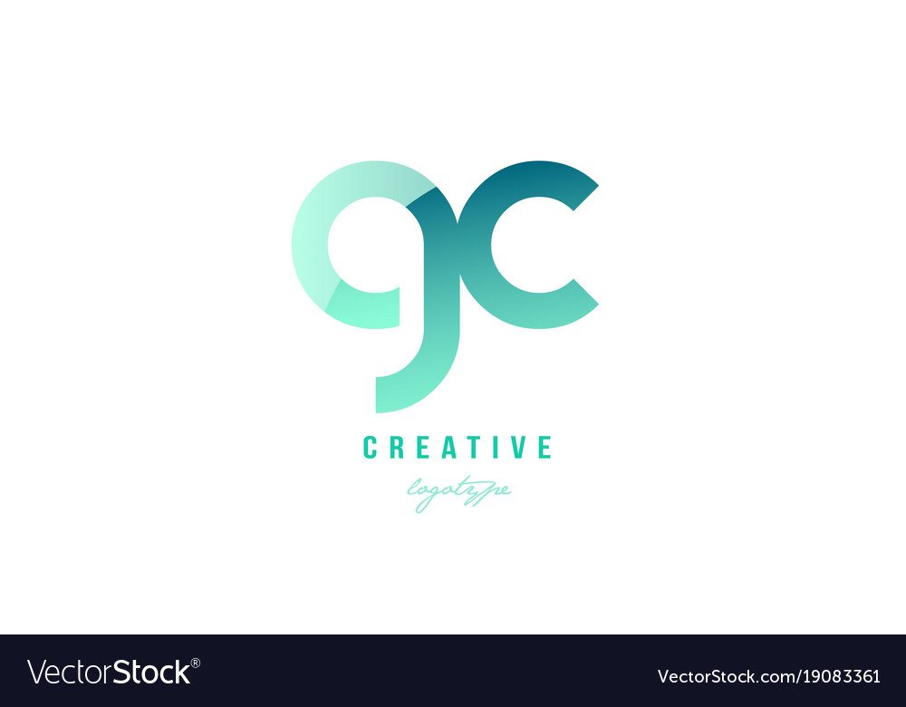 C gc g. Логотип с буквой элементом
