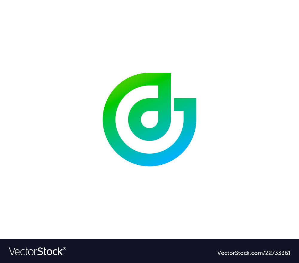 Letter d logo icon design