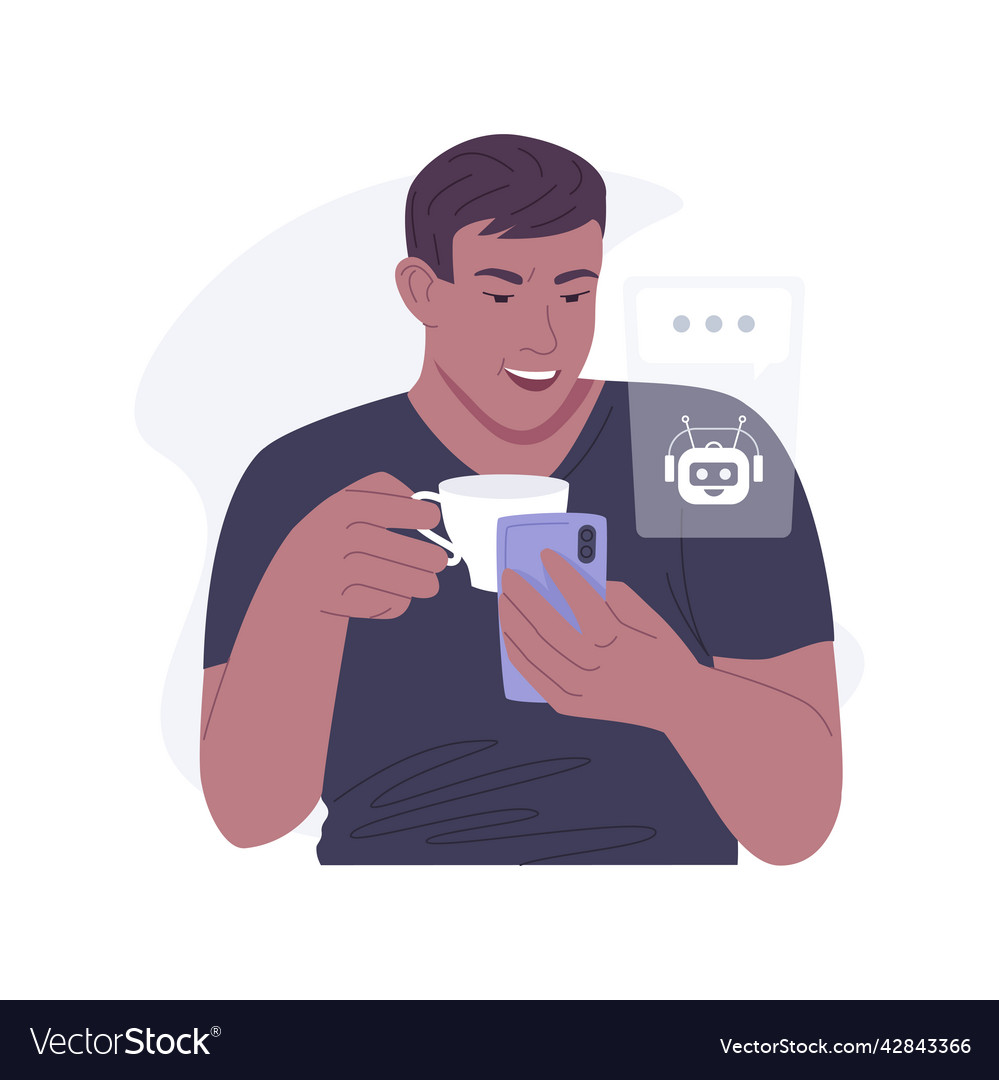 Customer support solutions isolated cartoon Vector Image Customer support solutions isolated cartoon Vector Image