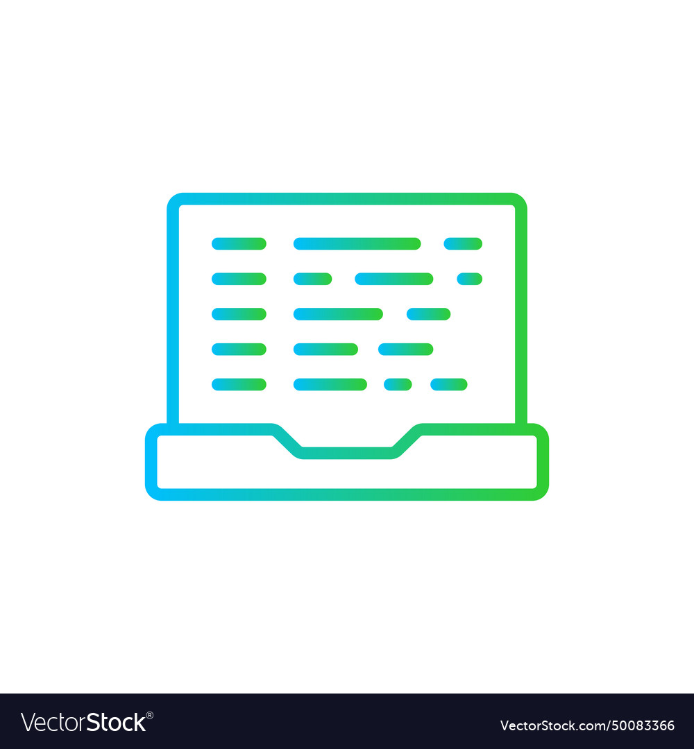 Development product development icon with blue Vector Image