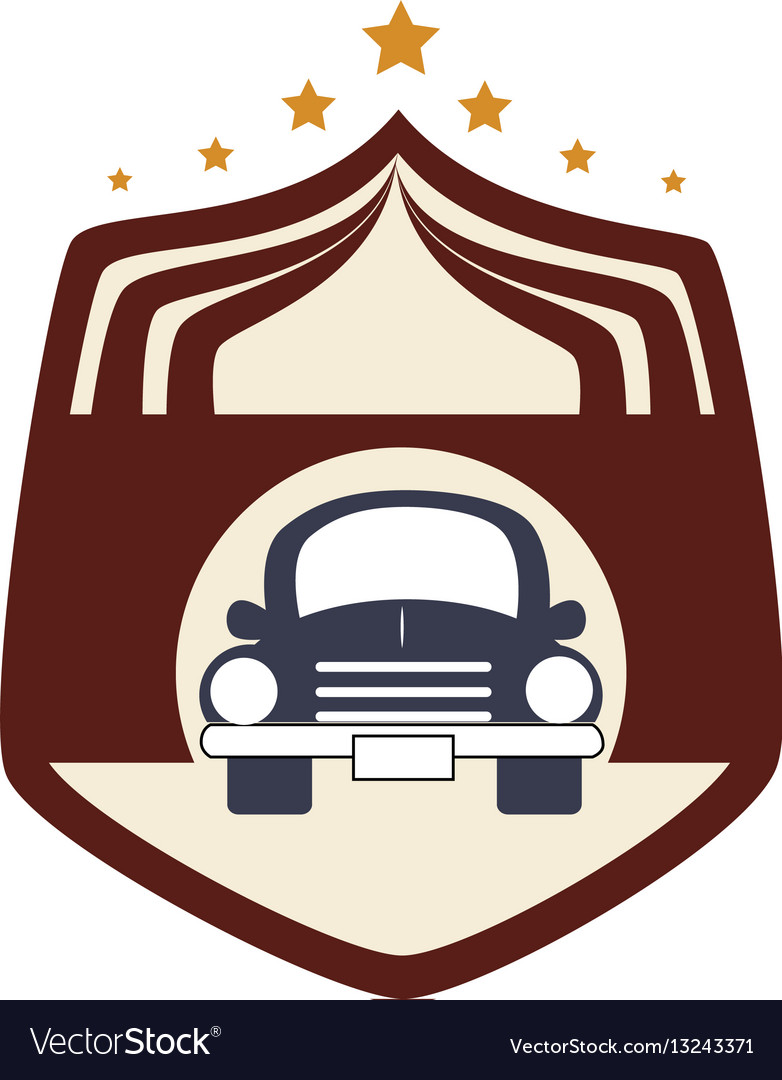 Auto Limousine Fahrzeug-Symbol