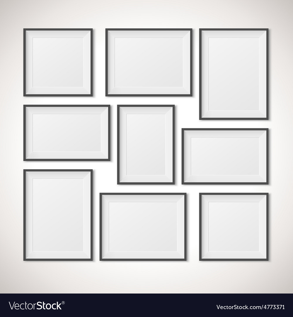 Multiple Frames Royalty Free Vector Image VectorStock