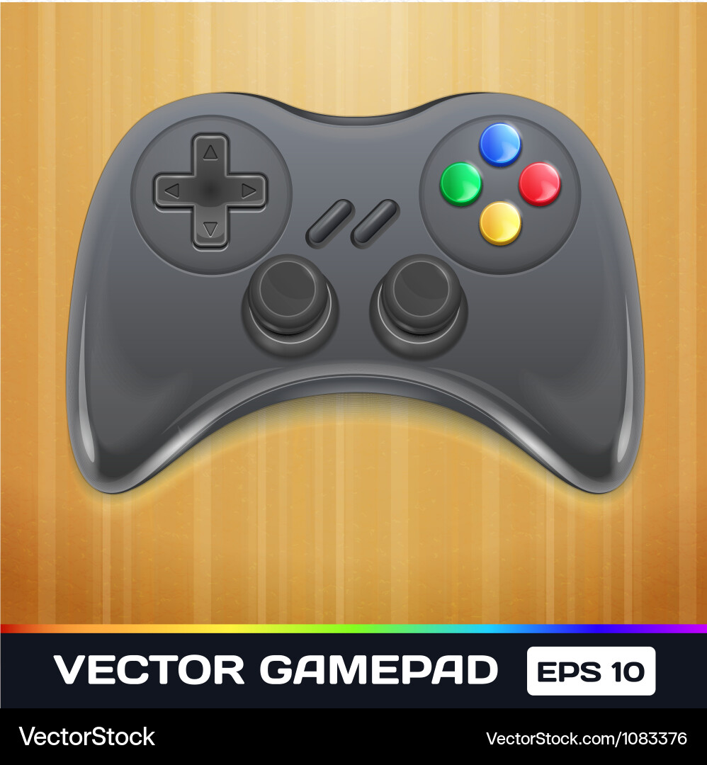 Gamepad Royalty Free Vector Image - VectorStock