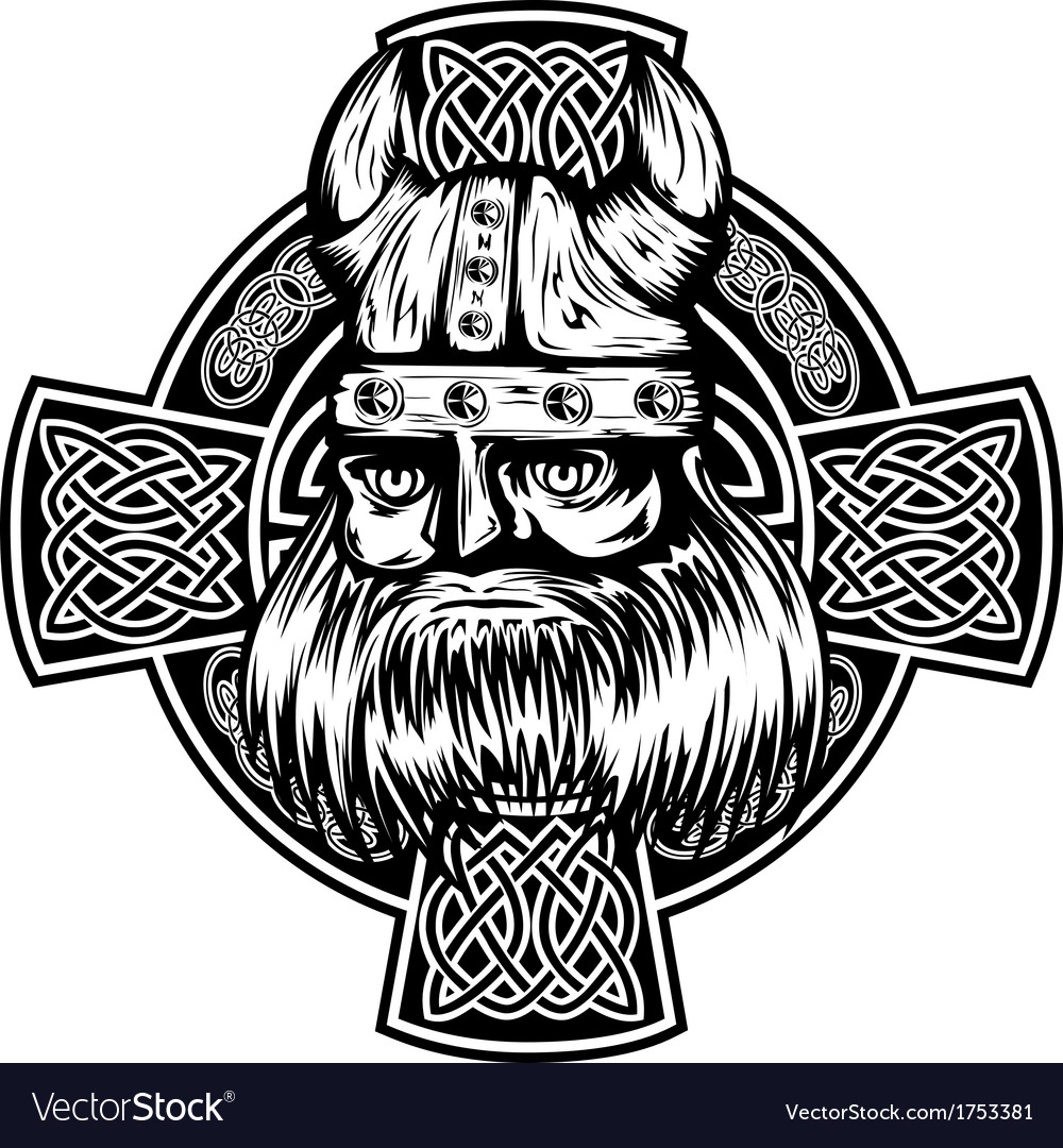 Celtic warriors Royalty Free Vector Image - VectorStock