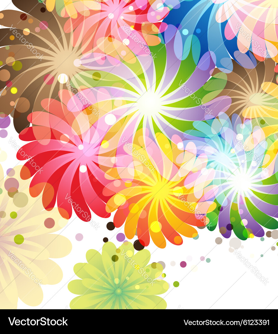 Exotic flowers Royalty Free Vector Image - VectorStock